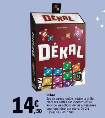 E.Leclerc DEKAL offre
