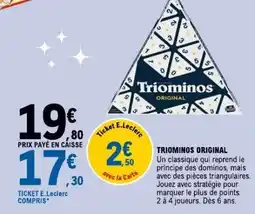 E.Leclerc Triominos Original offre