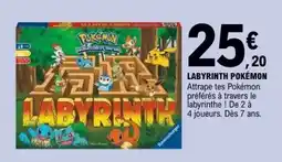E.Leclerc Labyrinth Pokémon offre