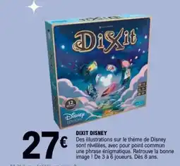 E.Leclerc Dixit Disney offre