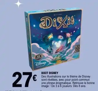 E.Leclerc Dixit Disney offre
