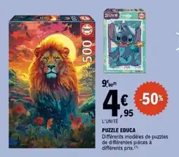 E.Leclerc PUZZLE EDUCA offre