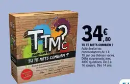 E.Leclerc Tu te mets combien ? offre
