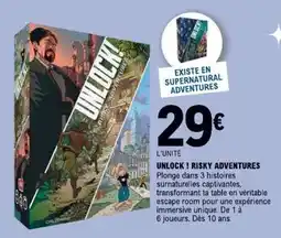 E.Leclerc UNLOCK ! RISKY ADVENTURES offre