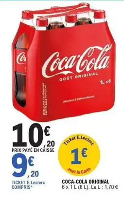 E.Leclerc COCA-COLA original offre