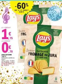 E.Leclerc Chips Paysanne 'Lay's' offre