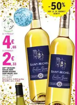 E.Leclerc SAINT-MICHEL Gaillac Doux offre