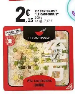 E.Leclerc Riz Cantonais Le Cantonnais offre