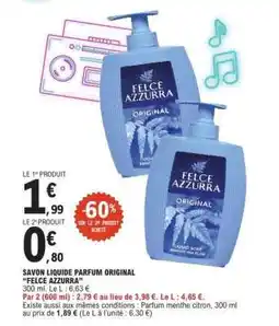 E.Leclerc FELCE AZZURRA Original offre
