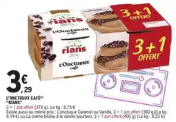 E.Leclerc L'ONCTUEUX CAFÉ offre