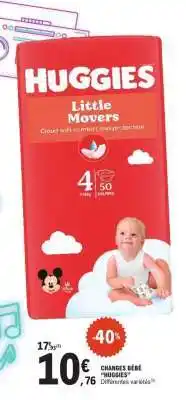 E.Leclerc Huggies Little Movers offre
