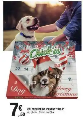 E.Leclerc Calendrier De L'avent Riga offre
