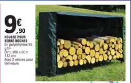 E.Leclerc Housse pour serre bûches offre