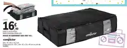 E.Leclerc Housse de rangement sous vide 145 L offre