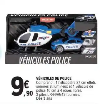E.Leclerc VÉHICULES DE POLICE offre