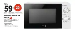 E.Leclerc Micro-ondes monofonction Fagor offre