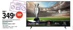 E.Leclerc TÉLÉVISEUR QLED 55'' Hisense offre