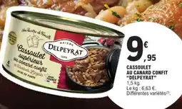 E.Leclerc Cassoulet au canard confit Delpeyrat offre