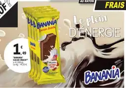 E.Leclerc BANANIA Cacao Snack offre