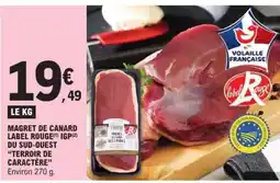 E.Leclerc Magret de Canard Label Rouge offre