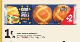 E.Leclerc PAINS BURGER “PASQUIER” offre