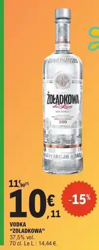 E.Leclerc Vodka ZOLADKOWA offre