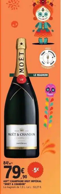 E.Leclerc AOP Champagne Brut Impérial 'Moët & Chandon' offre