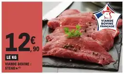 E.Leclerc Viande Bovine : Steak offre
