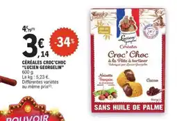 E.Leclerc CÉRÉALES CROC’CHOC “LUCIEN GEORGELIN” offre