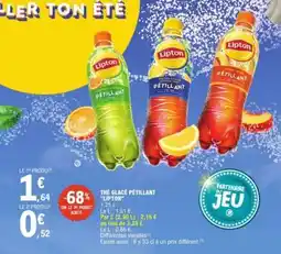 E.Leclerc THE GLACE PETILLANT LIPTON offre