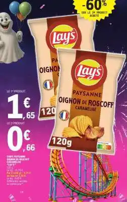 E.Leclerc Lay's Paysanne Oignon de Roscoff Caramélisé offre