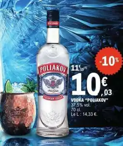 E.Leclerc Vodka Poliakov offre