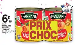 E.Leclerc CANNELLONI AU BOEUF PANZANI offre