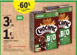 E.Leclerc CÉRÉALES BIO *NESTLE* Chocapic offre