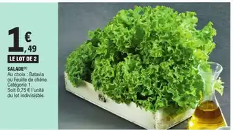 E.Leclerc Salade offre