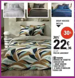 E.Leclerc Parure housse de couette offre