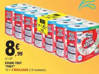 E.Leclerc ESSUIE-TOUT FOXY offre