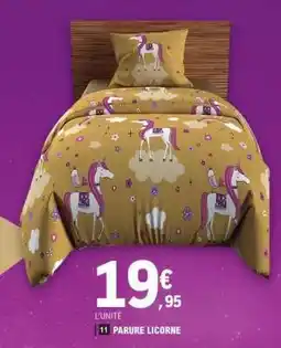 E.Leclerc PARURE LICORNE offre