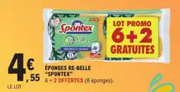 E.Leclerc ÉPONGES RE-BELLE SPONTEX offre