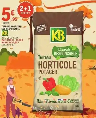 E.Leclerc TERREAU HORTICOLE ECO-RESPONSABLE offre