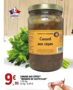 E.Leclerc CANARD AUX CÈPES offre