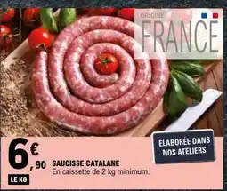 E.Leclerc SAUCISSE CATALANE offre