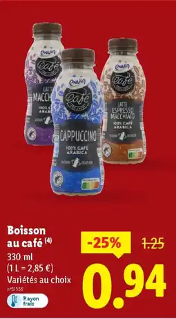 Lidl ENVIA Boisson au café offre