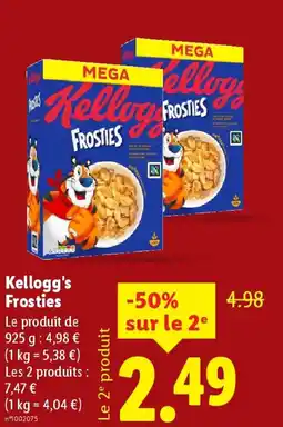 Lidl KELLOGG'S Frosties offre