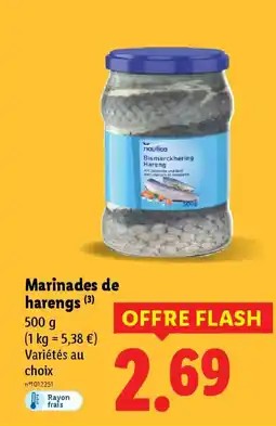 Lidl Marinades de harengs offre