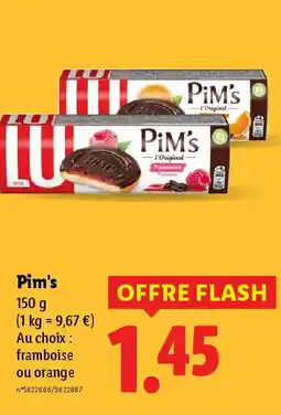 Lidl PiM's offre