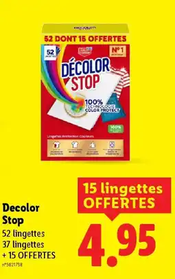 Lidl DECOLOR STOP offre