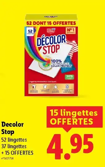 Lidl DECOLOR STOP offre