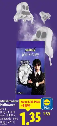 Lidl HALLOWEEN Marshmallow offre