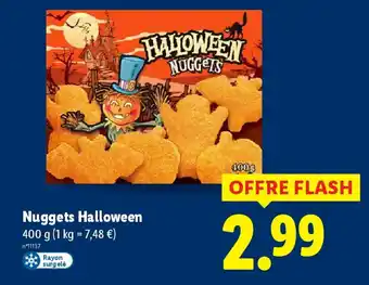 Lidl HALLOWEEN Nuggets offre